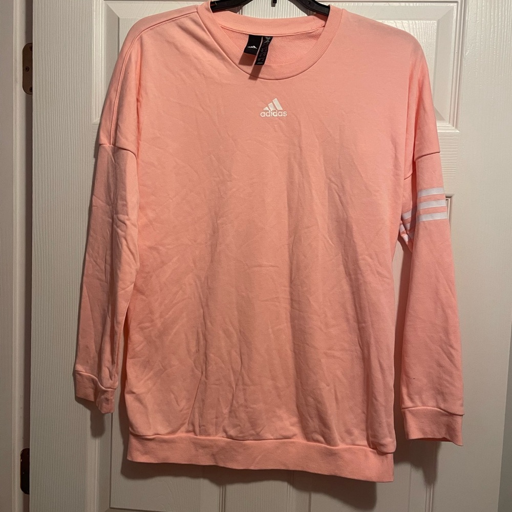 Adidas Peach Crewneck Top